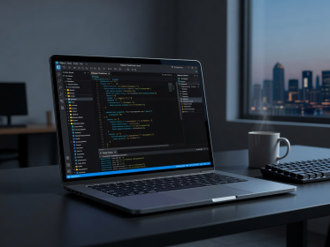 Enhancv Visual Studio Layout Showcase